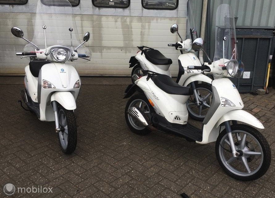 Piaggio Bromscooters PAKKETPRIJS €1750,- +21% BTW/TAX/TVA, Vélos & Vélomoteurs, Utilisé, 50 cm³, Piaggio