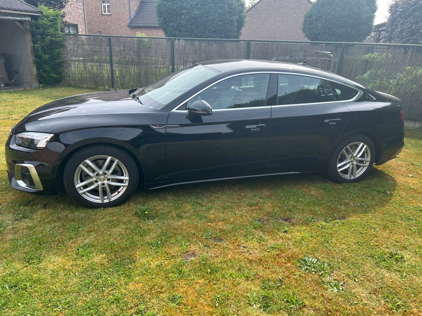 Audi A5 Sportback 35TFSI Sline automatique, Autos, Cuir, Achat, Euro 6, Noir