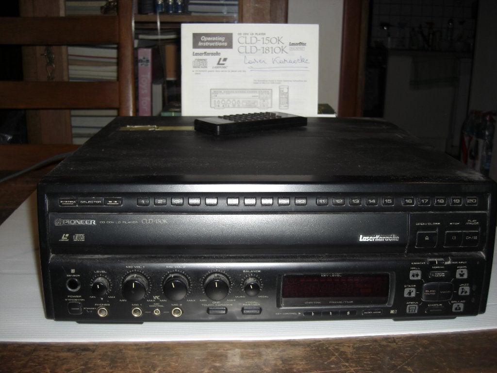 PIONEER CLD-150K laserkaraokespeler, Ophalen, Gebruikt, Pioneer