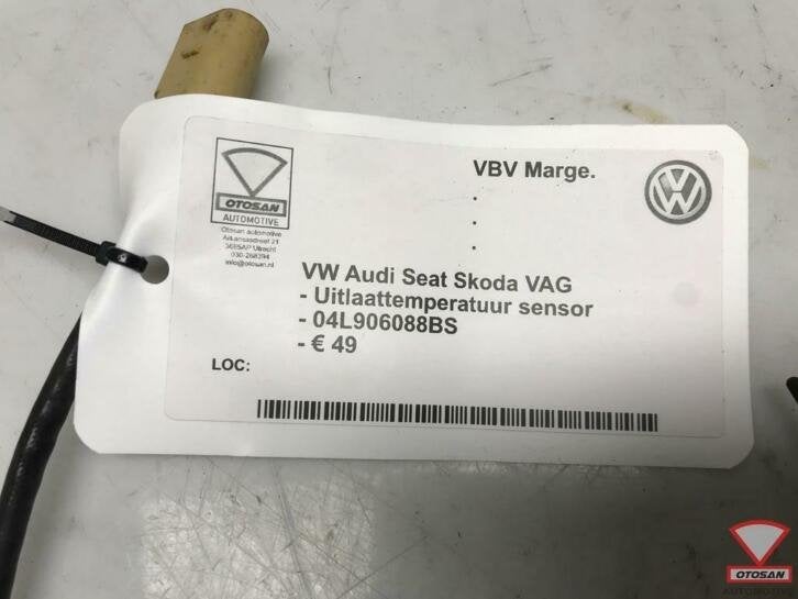 vw audi seat skoda vag uitlaat temperatuursensor 04l906088bs, Gebruikt, Volkswagen, Volkswagen AG, Vw@volkswagen.de