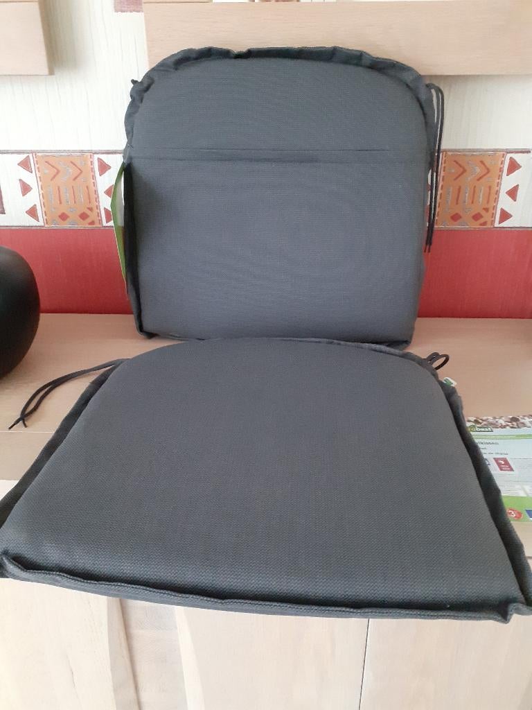 2 coussins de jardin - coussin de siège de chaise de jardin, Enlèvement ou Envoi
