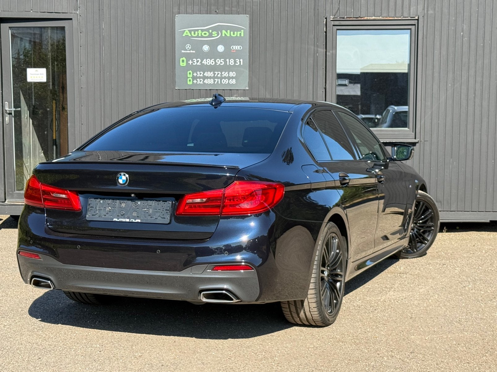 BMW 520dA G30 M-pack, Auto's, Automaat, Bedrijf, Cruise Control, Te koop