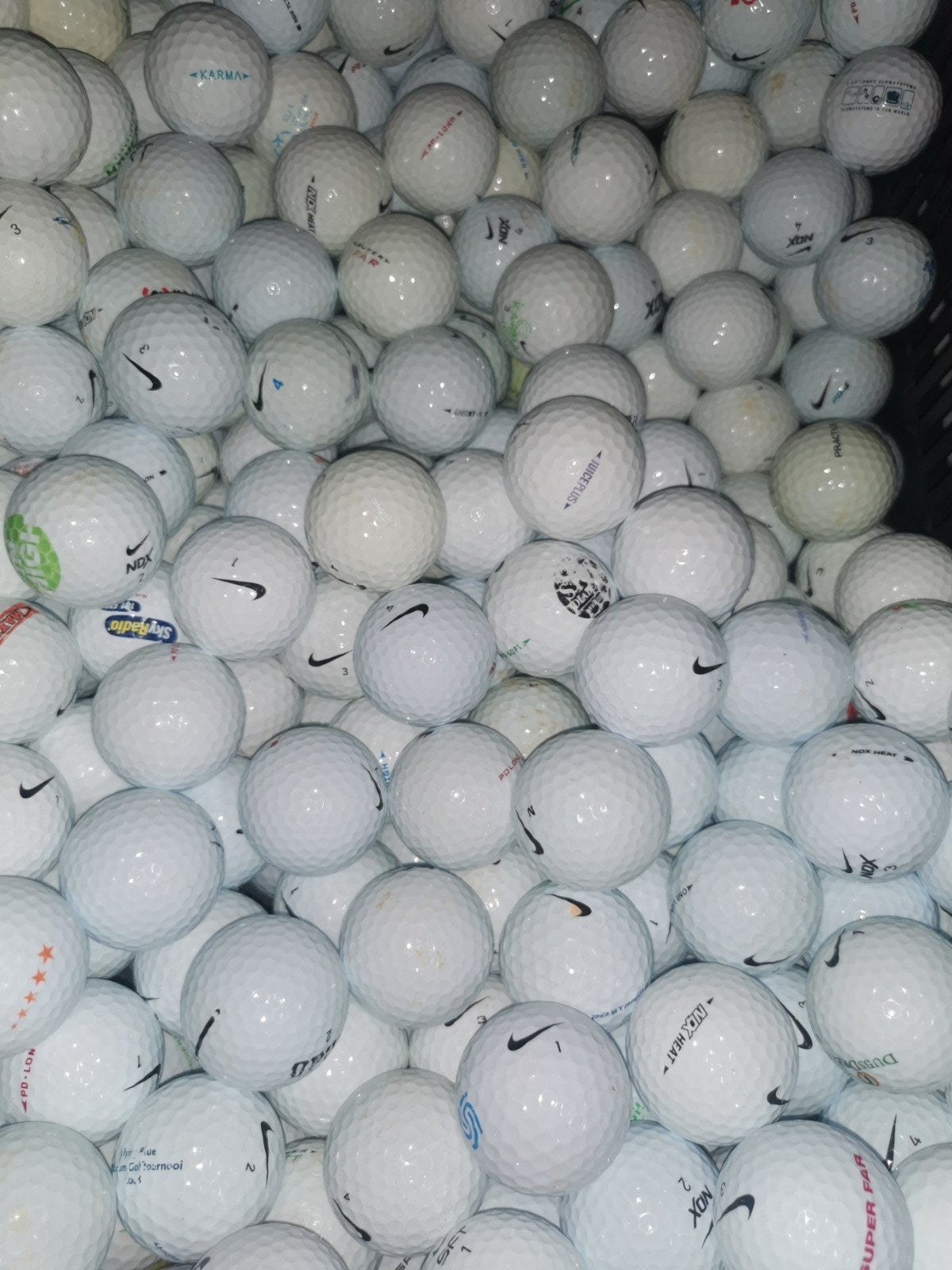 Nike golfballen mix 100 stuks, Ophalen of Verzenden