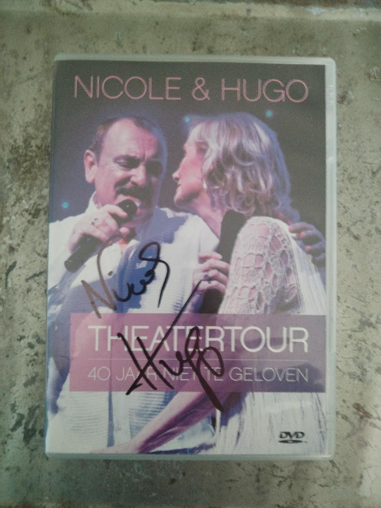 Nicole en Hugo DVD 40 jaar niet te geloven (gesigneerd), Cd's en Dvd's, Alle leeftijden, Verzenden, Zo goed als nieuw, Muziek en Concerten