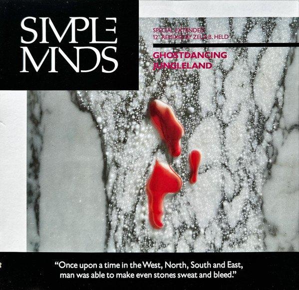 Simple Minds — Ghostdancing/Jungleland maxi, Ophalen of Verzenden, Gebruikt, 12 inch, Poprock