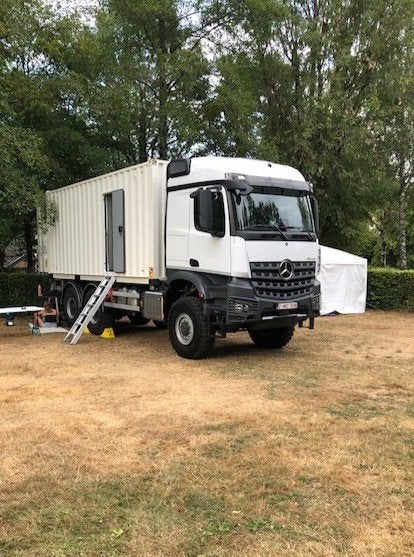 container camper, Caravans en Kamperen, Mobilhomes, Overige merken, Buscamper of Camperbus, Overige brandstoffen, Boiler