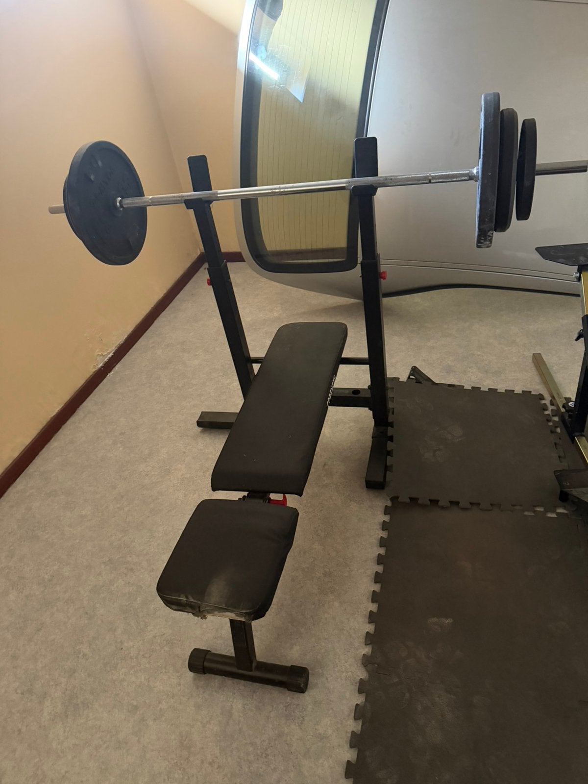 Bench press, Ophalen, Zo goed als nieuw
