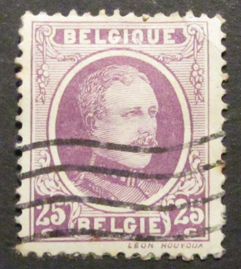 25 centiemen OBC 198c afgestempeld, Met stempel, Koninklijk huis, Frankeerzegel, Ophalen of Verzenden