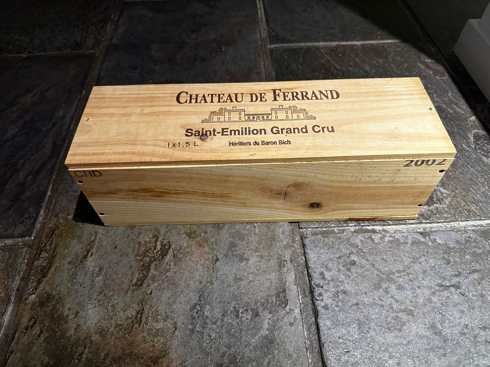 chateau de ferrand saint emilion grand cru 2002, Ophalen, Nieuw