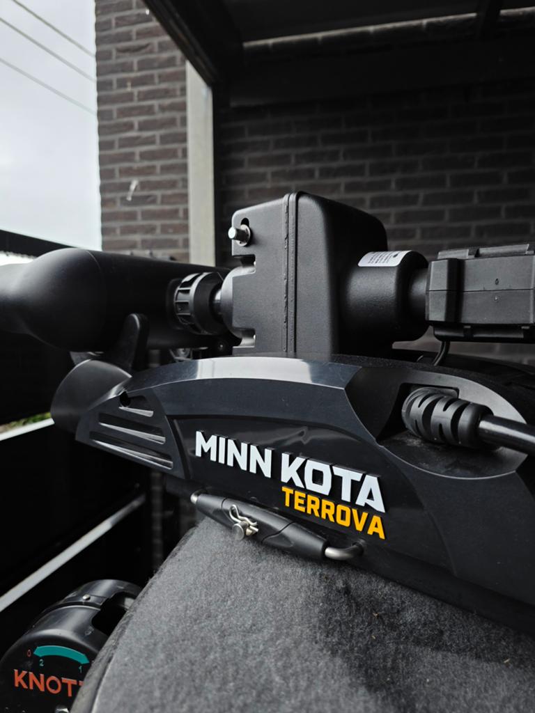 Minn kota terrova 80lbs 24V + voetpedaal + 2accu's, Ophalen of Verzenden