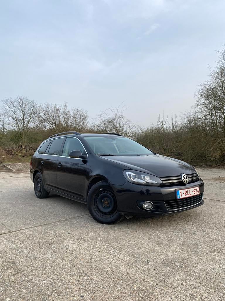 Volkswagen Golf 6 Variant 1.6tdi 2010, Achat, Boîte manuelle, Noir, 5 portes