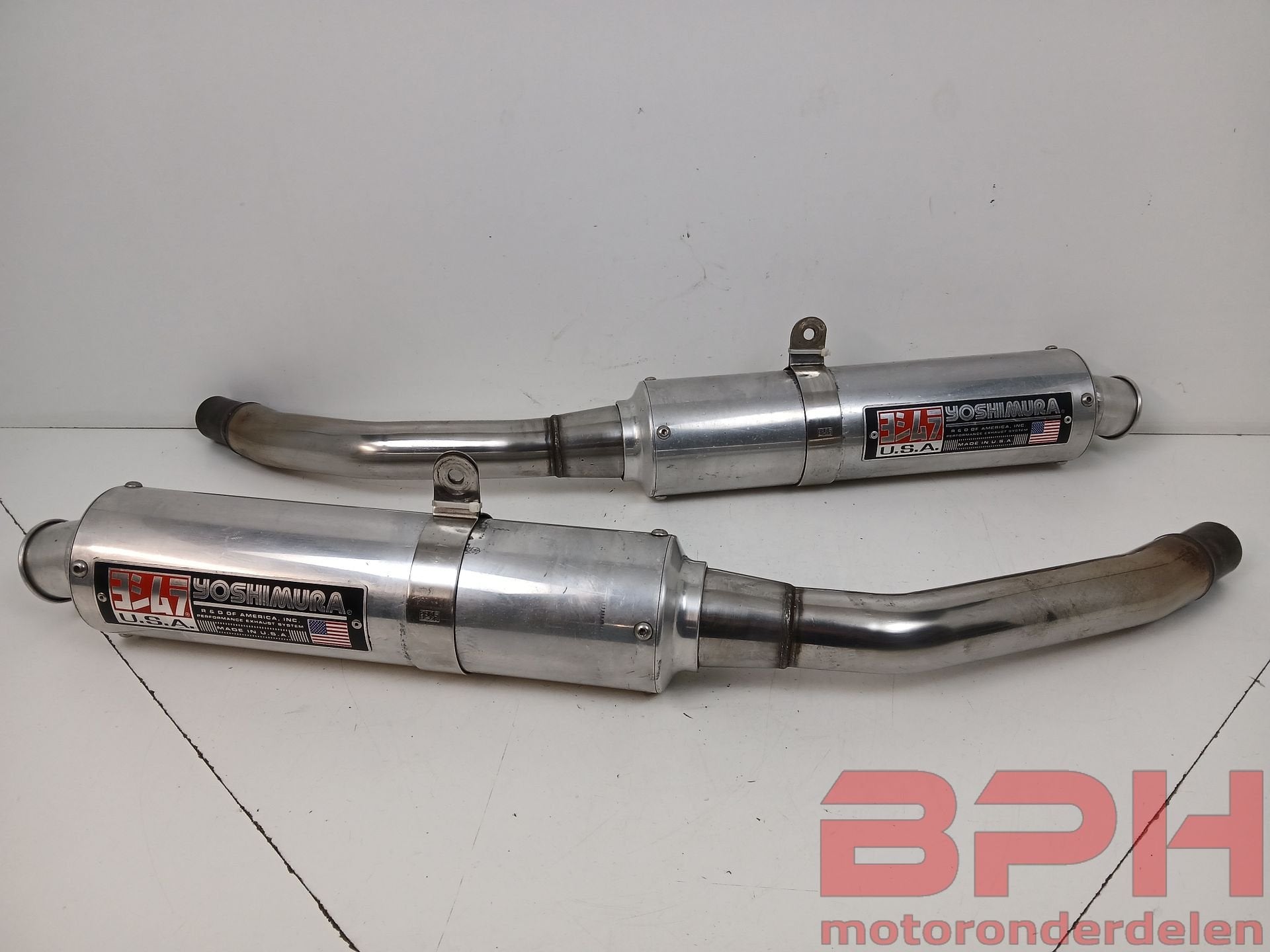 Oldschool Yoshimura uitlaat dempers Suzuki GSX-R 1100 1989 1, Gebruikt, -, -, Ophalen of Verzenden