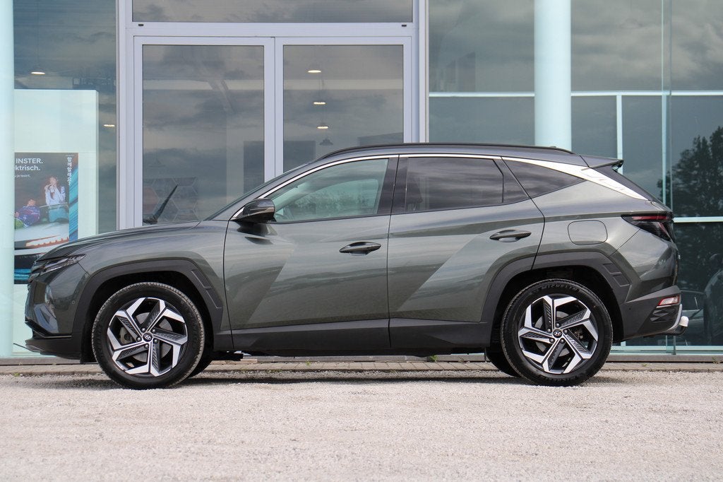 Hyundai Tucson HEV 1.6 T-GDi A/T SHINE 230 A6 (bj 2021), 4 cilinders, Overige brandstoffen, Leder, Bedrijf