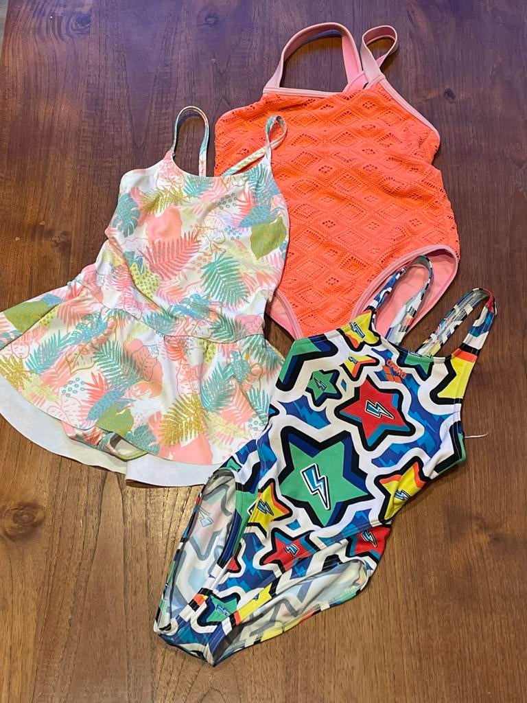 Maillot de bain fille 8 ans, Enlèvement ou Envoi, Comme neuf, Fille, Ensemble
