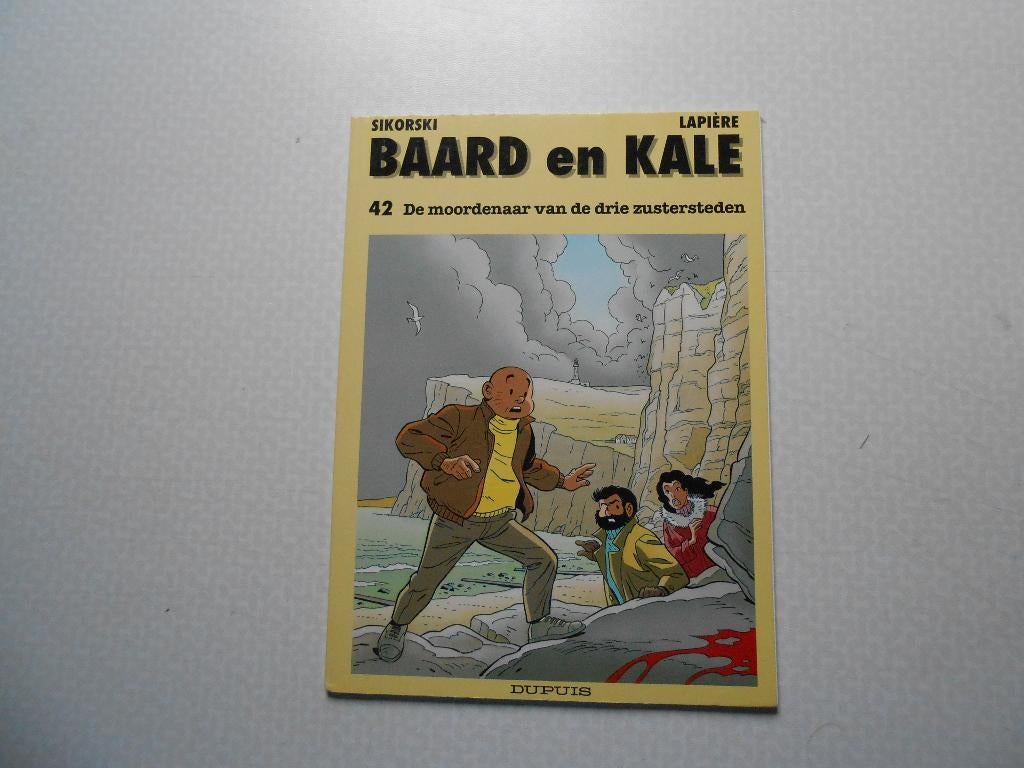 baard en kale 42 De moordenaar van de drie zustersteden 1995, Eén stripboek, Ophalen of Verzenden, Nieuw