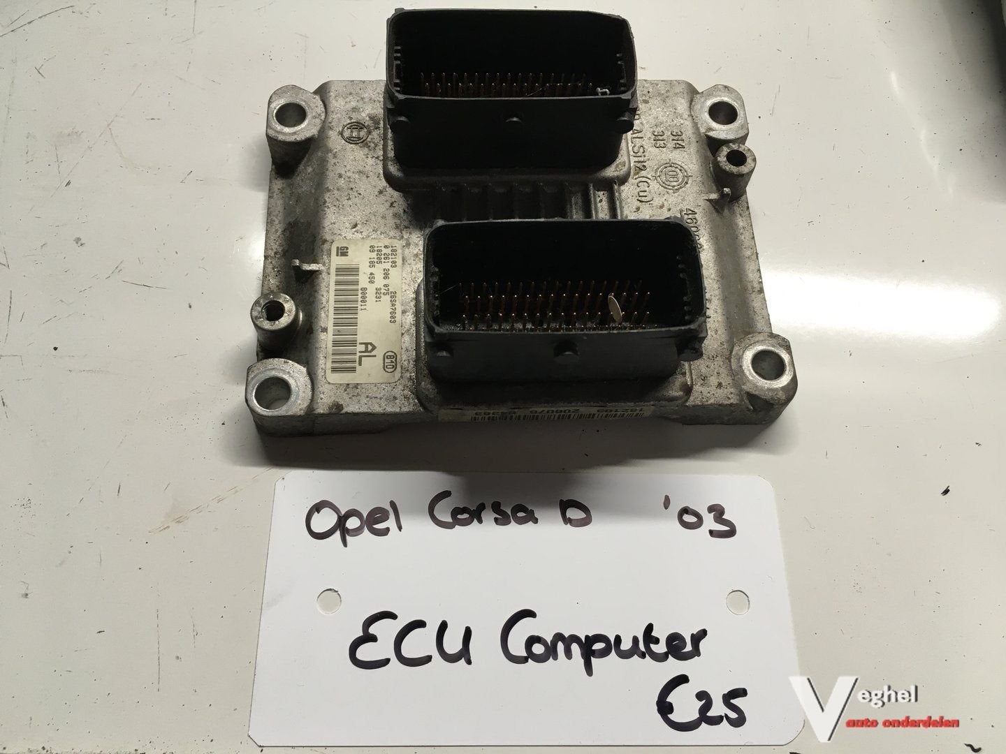 Opel Corsa D 2003 ECU   0 261 206 075, Gebruikt, -, -, Ophalen of Verzenden