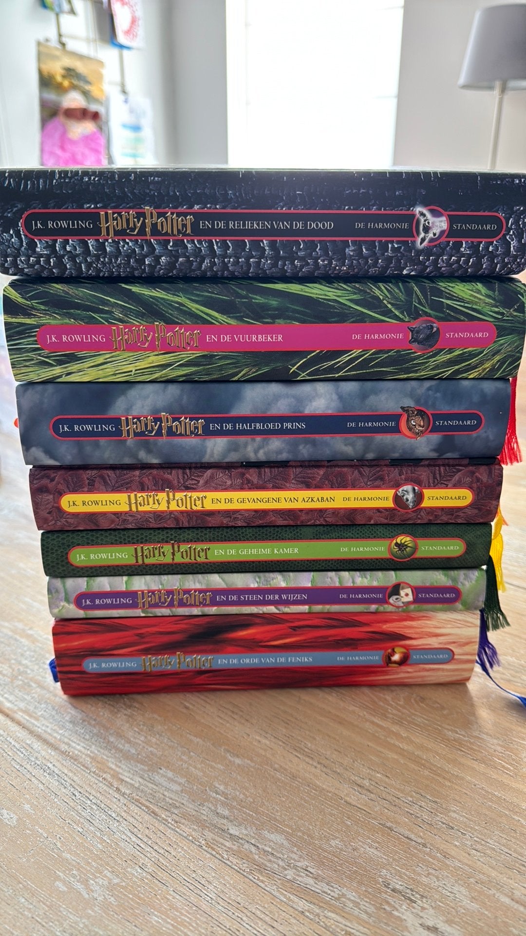 Harry Potter boeken, Ophalen, Gebruikt