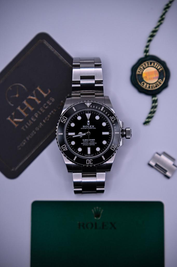 Rolex Submariner zonder datum, Ophalen, Polshorloge, Overige materialen, Zo goed als nieuw