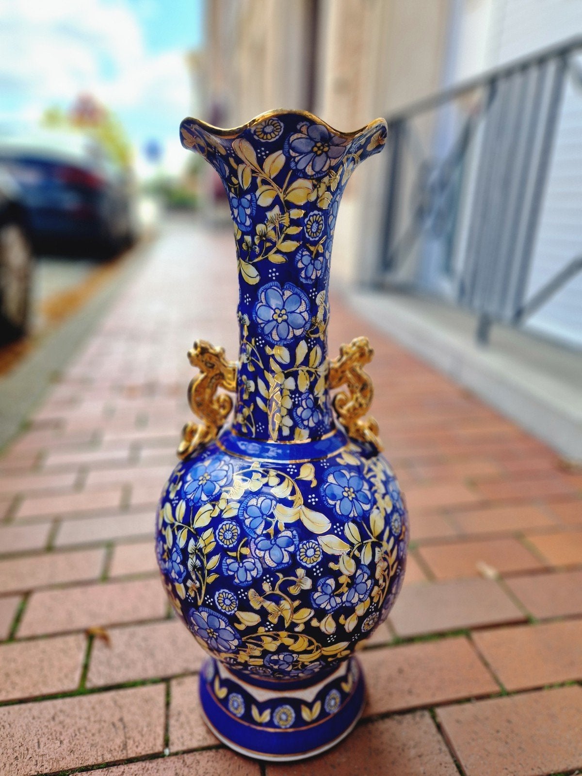 Chinese vaas 49 cm, Enlèvement