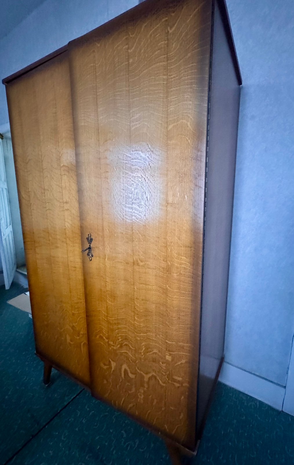 Armoire vintage années 50/60, Maison & Meubles, Armoires | Penderies & Garde-robes, Utilisé, 150 à 200 cm, 50 à 100 cm, 50 à 75 cm