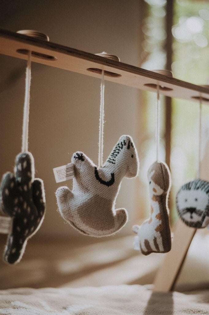 Quax - Arche d'activité + 5 jouets en tricot, Enfants & Bébés, Enlèvement, Comme neuf, Autres types