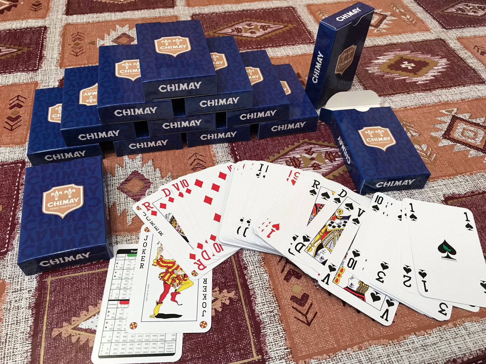 Chimay speelkaarten,13 boeken voor 40€, Verzamelen, Ophalen of Verzenden, Nieuw, Overige typen