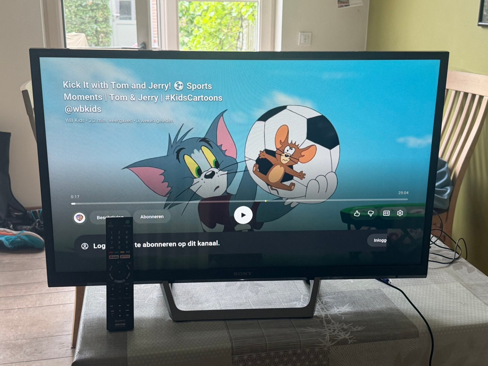 Smart tv van merk sony bravia van 32 inc, Audio, Tv en Foto, Televisies, Ophalen of Verzenden, Zo goed als nieuw, Sony, Smart TV