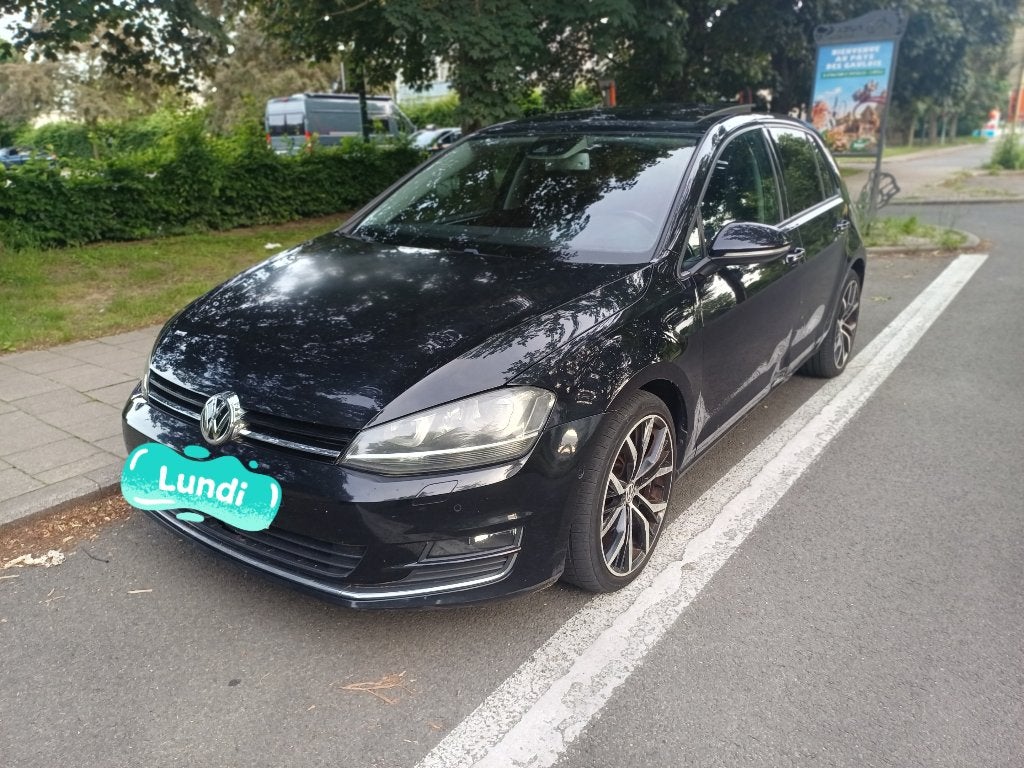 Export Vw golf 7 1.4 tsi FULL OPTION, Achat, Euro 6, Noir, 5 portes