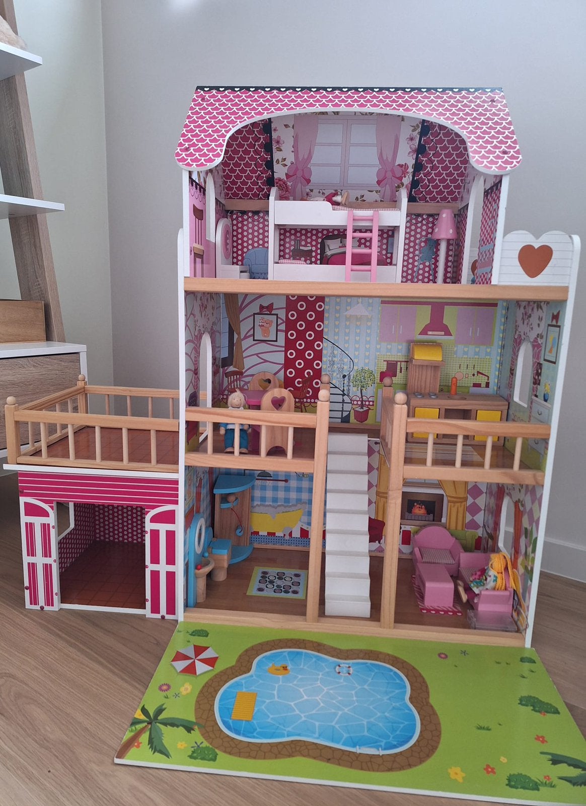 Poppenhuis, Ophalen, Zo goed als nieuw, Poppenhuis