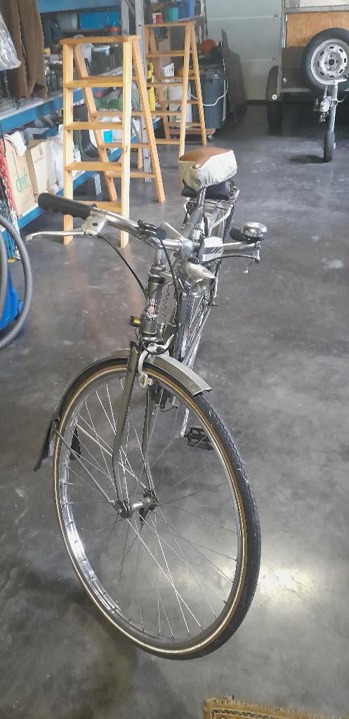 heren fiets, Fietsen en Brommers, Ophalen, Gebruikt, Velgrem