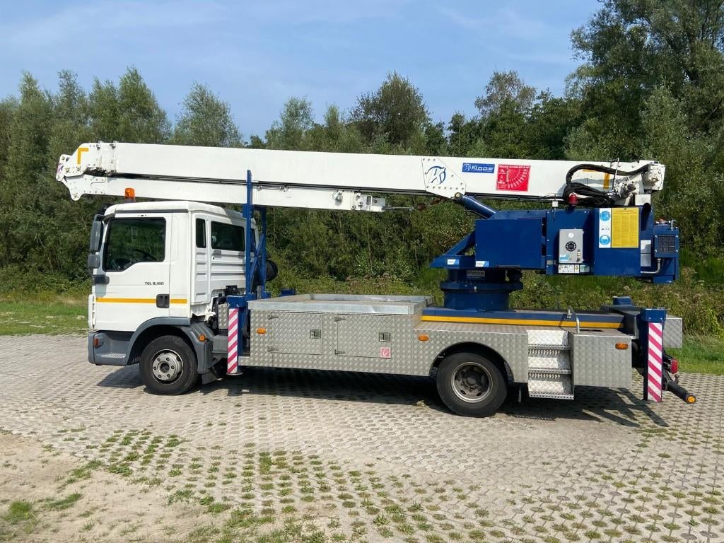 Occasie: Klaas K25-30TS Premium aluminium dakdekkerskraan, Ophalen