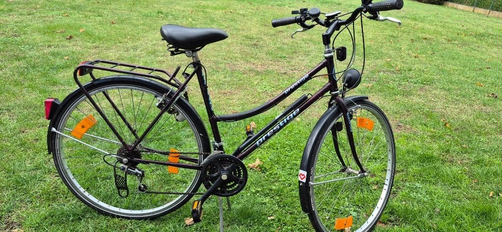 dames / meisjes fiets met versnellingen PRESTIGE, Autres marques, Frein sur jante, Femmes, Enlèvement