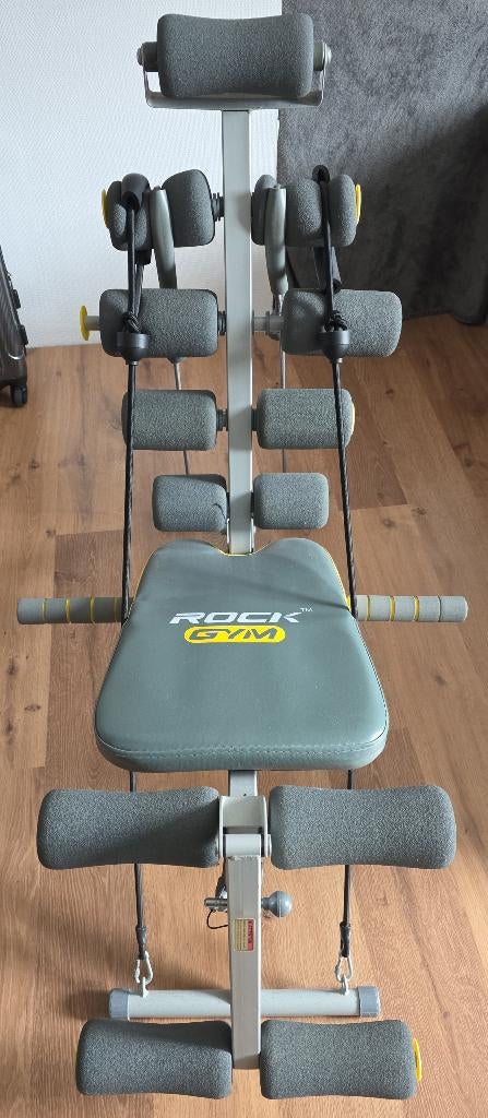 Banc de musculation / abdos, Comme neuf, Enlèvement, Autres types, Métal