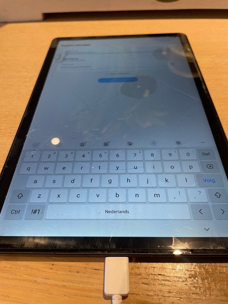 Samsung tablet S6 lite, Computers en Software, 10 inch, Gebruikt, Ophalen of Verzenden, Samsung