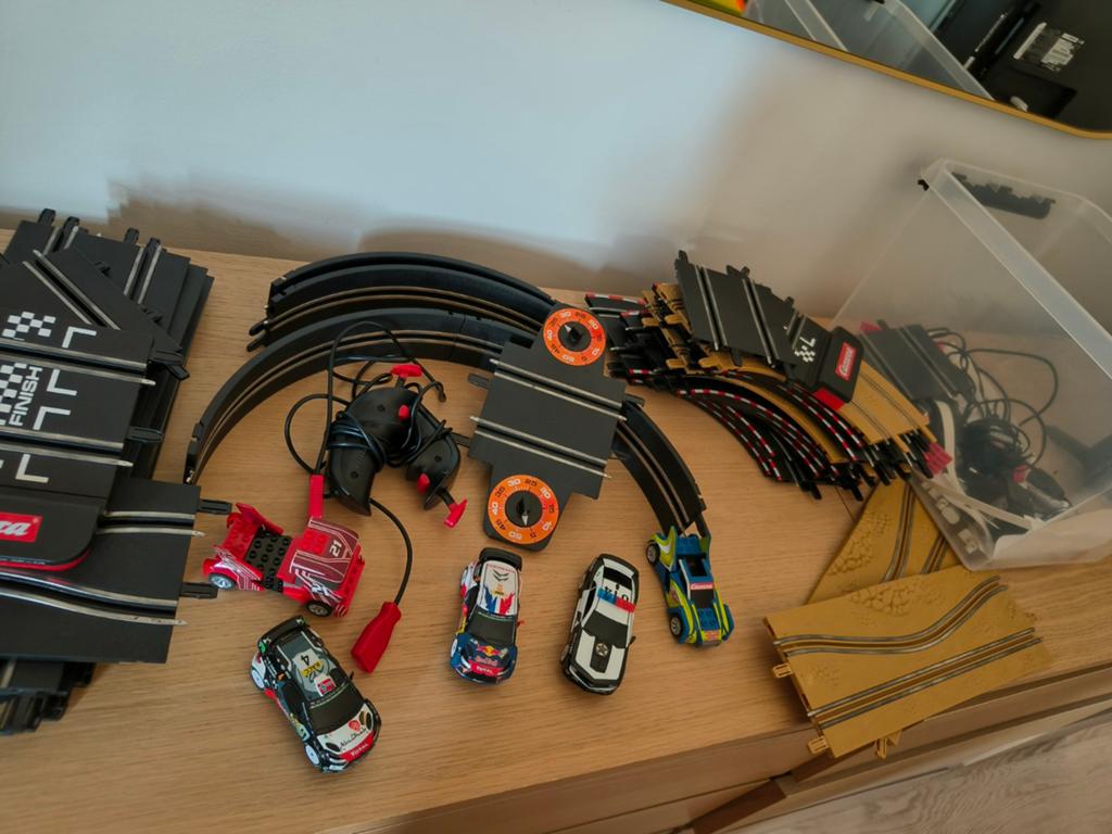 Carrera go racebaan, Ophalen, Racebaan, Carrera