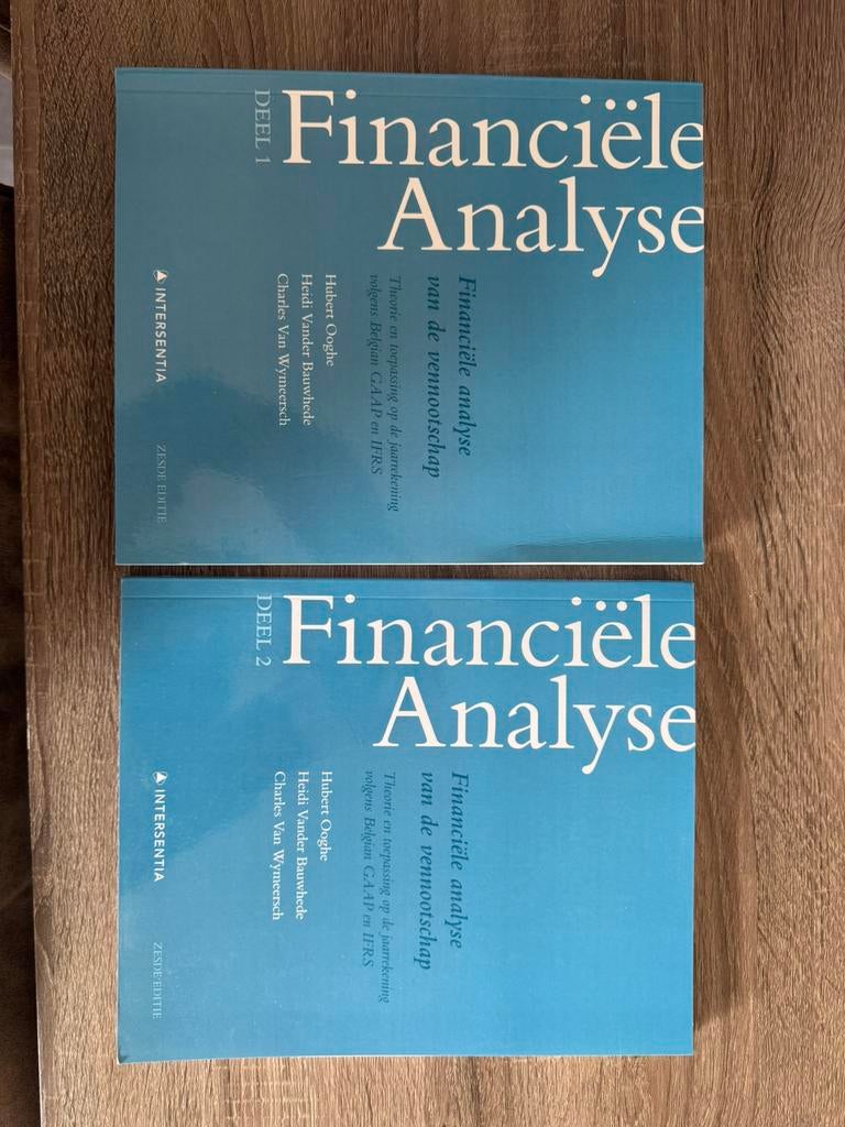 Financiële analyse van de vennootschap (zesde editie) (2 del, Enlèvement, Hubert Ooghe; Heidi Vander Bauwhede