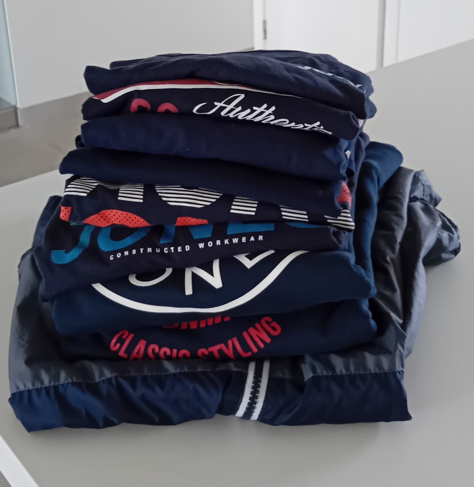 Jack&jones pakket heren-jongens Maat:Small (9delig voor 35€), Kleding | Heren, Heren-kledingpakketten, Ophalen, Zo goed als nieuw