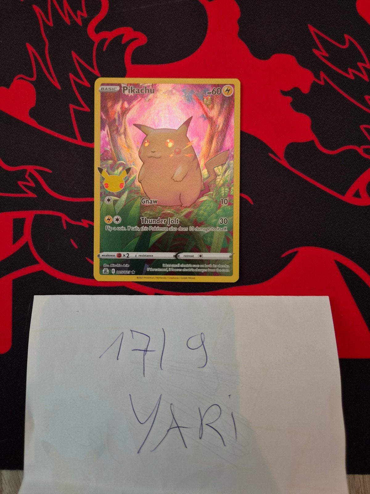 pikachu cel 005, Ophalen of Verzenden