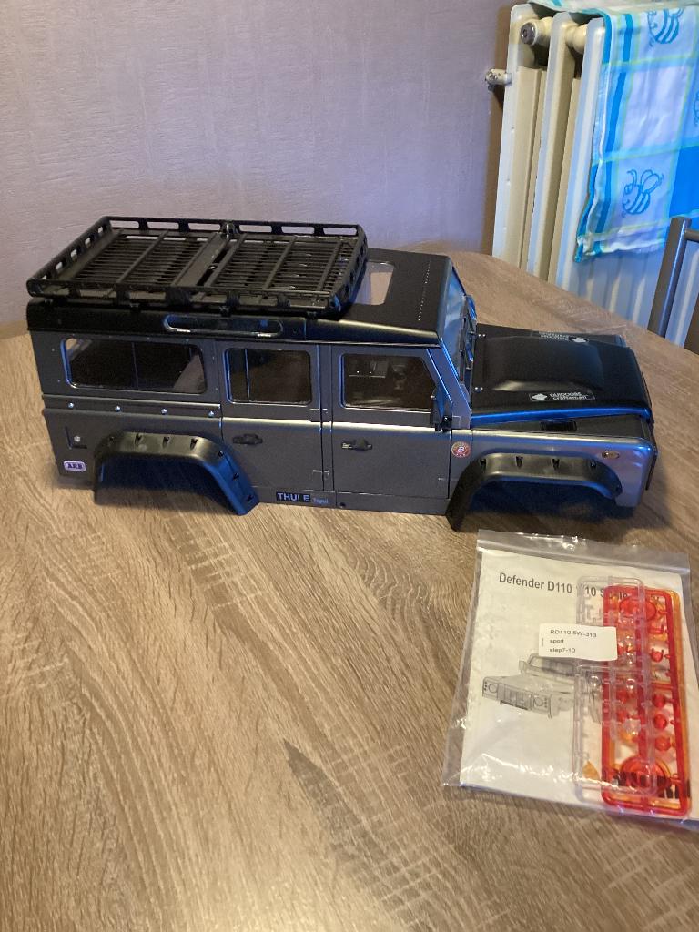 Rc crawler body, Hobby en Vrije tijd, Elektro, Auto offroad, Ophalen of Verzenden, Zo goed als nieuw