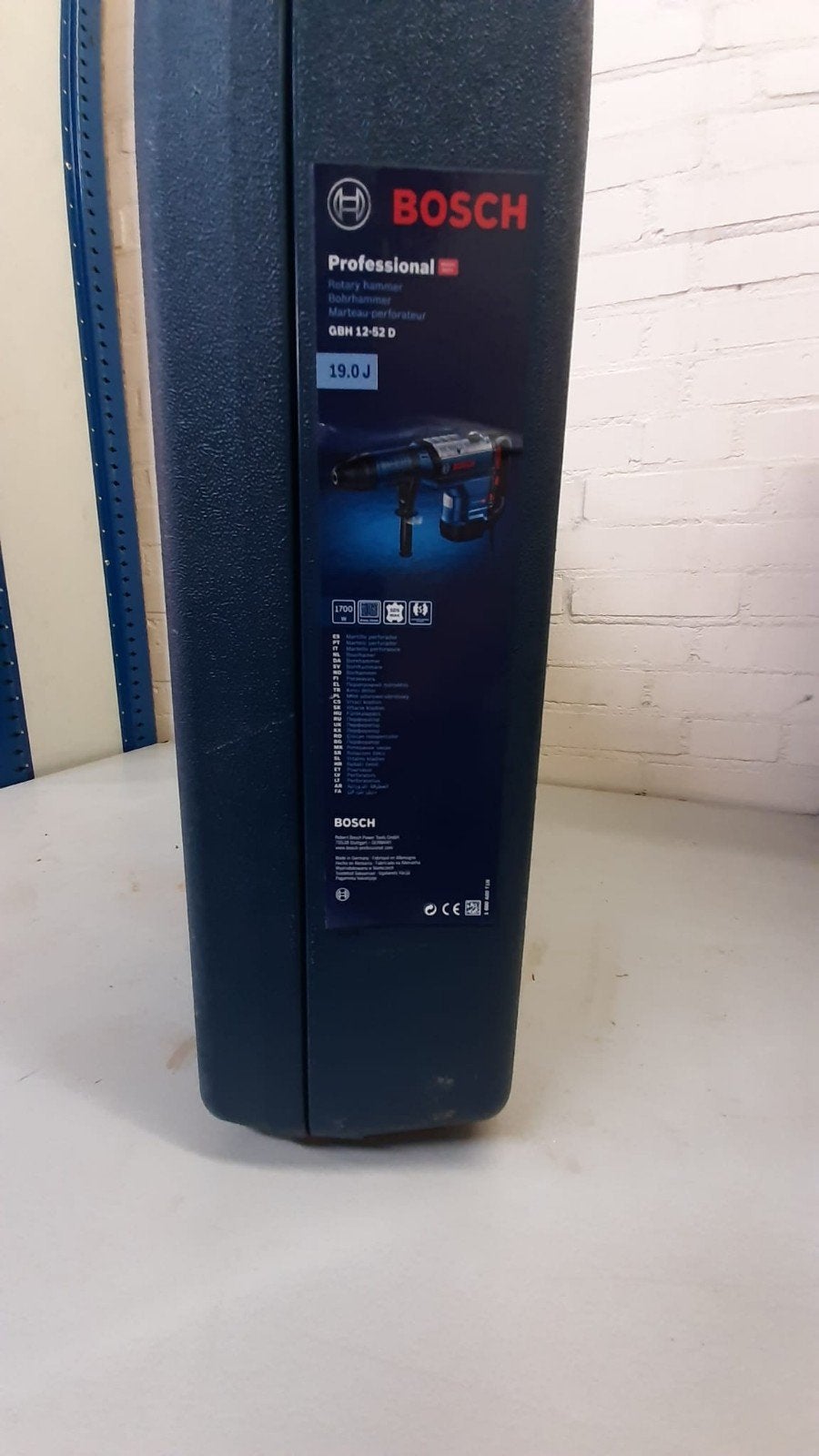 Bosch Boorhamer GBD 12.52D SDS MAX., Ophalen