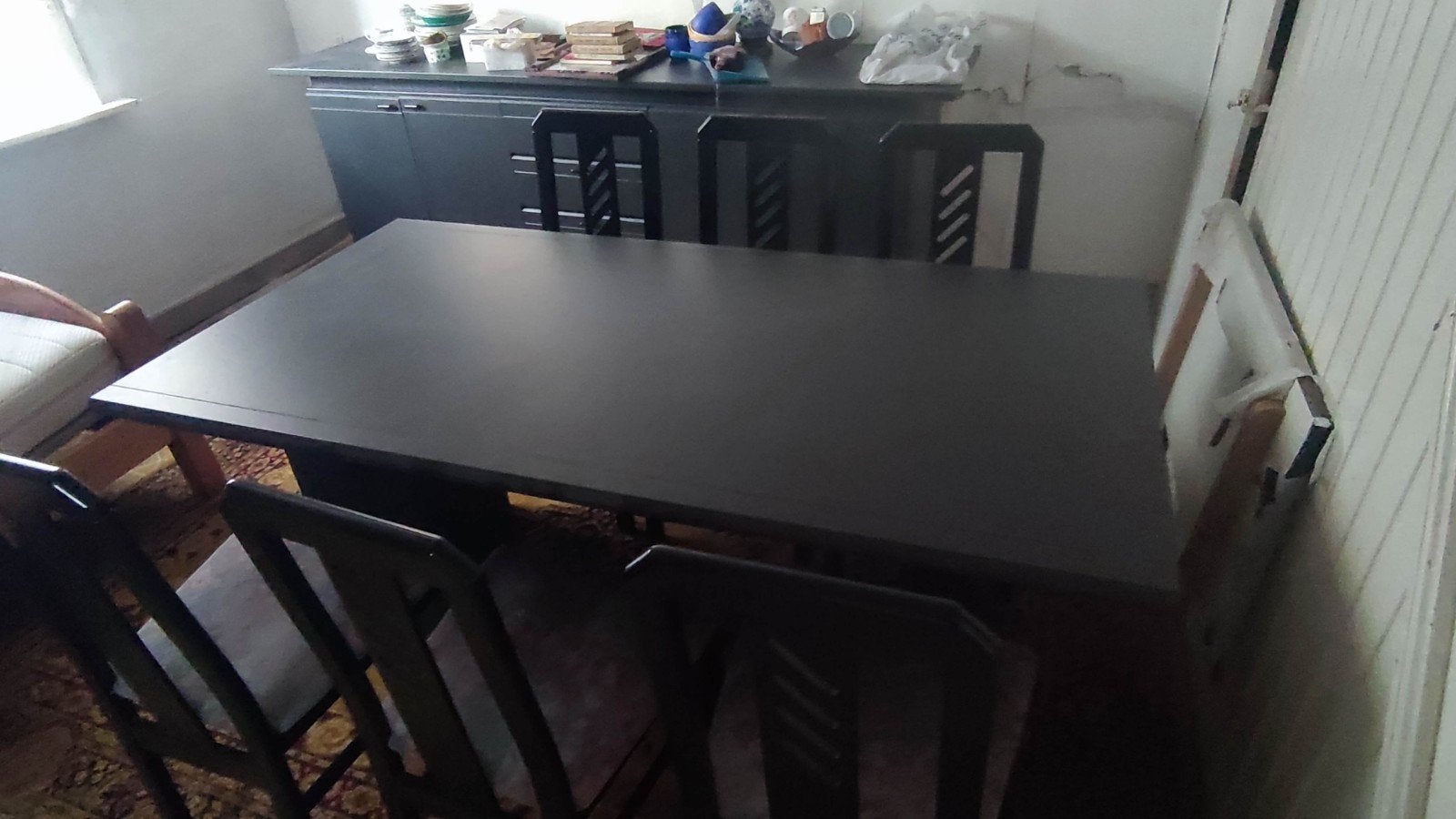 eetkamer, Ophalen, Gebruikt, Vijf personen of meer, Rechthoekig