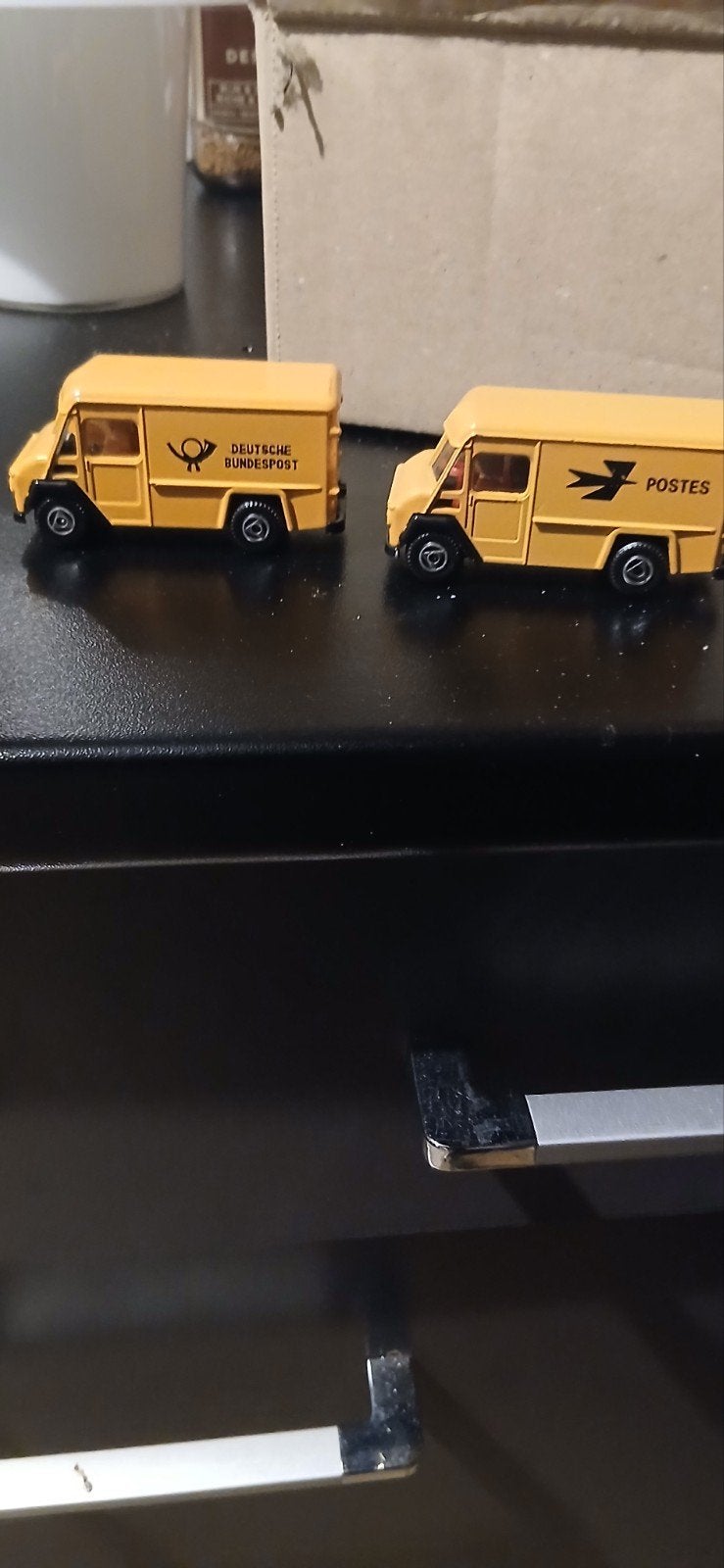 Lot 2 Miniatures Vintage EFSI - Camions Commer 302 Postes /, Ophalen of Verzenden