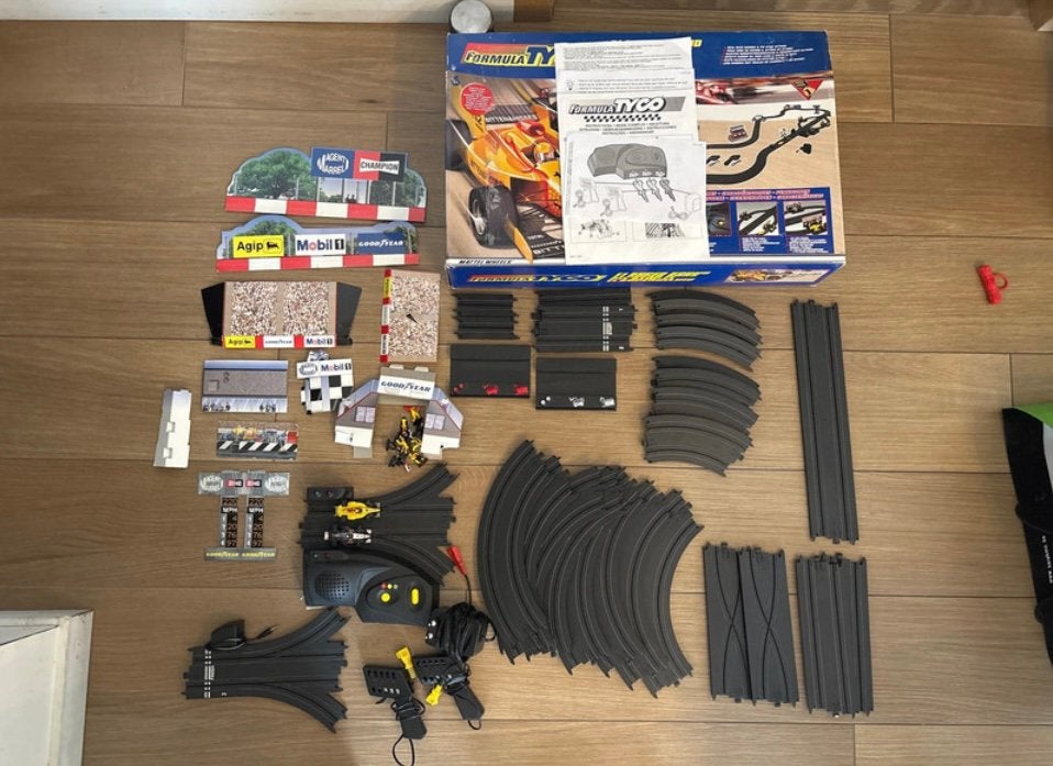 Vintage formula Tyco F1 super sound racebaan - retro!, Enlèvement ou Envoi