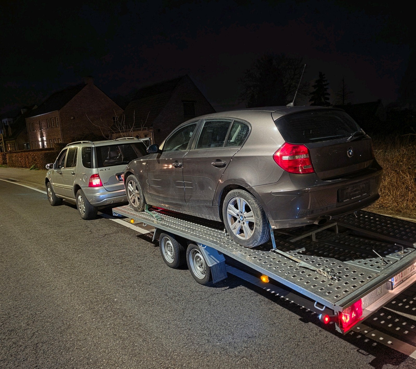 Autotransport depannage sleepdienst, Enlèvement, Avant