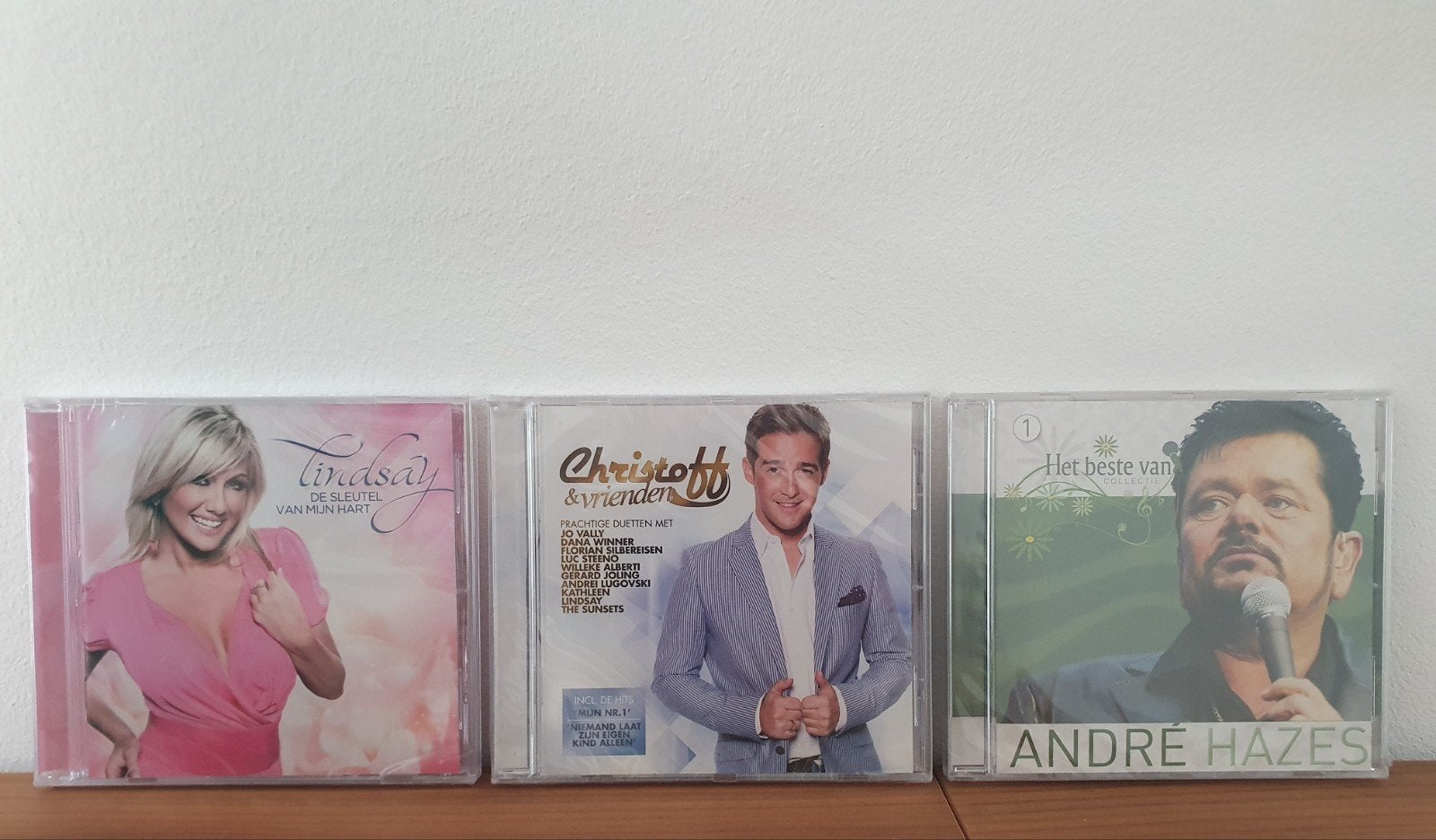 3x Lindsay, Christoff en André Hazes (nieuw, nog geseald), Ophalen of Verzenden, Nieuw in verpakking