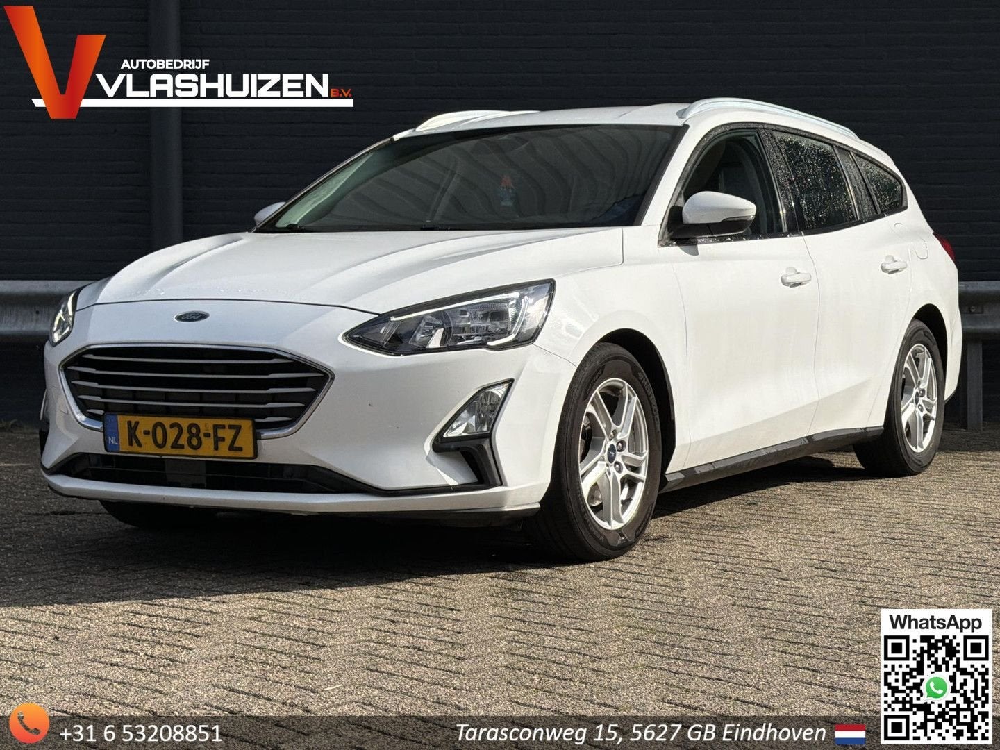 Ford Focus Wagon 1.0 EcoBoost Hybrid Trend Edition Business, Auto's, Focus, 116 g/km, Adaptive Cruise Control, Wit