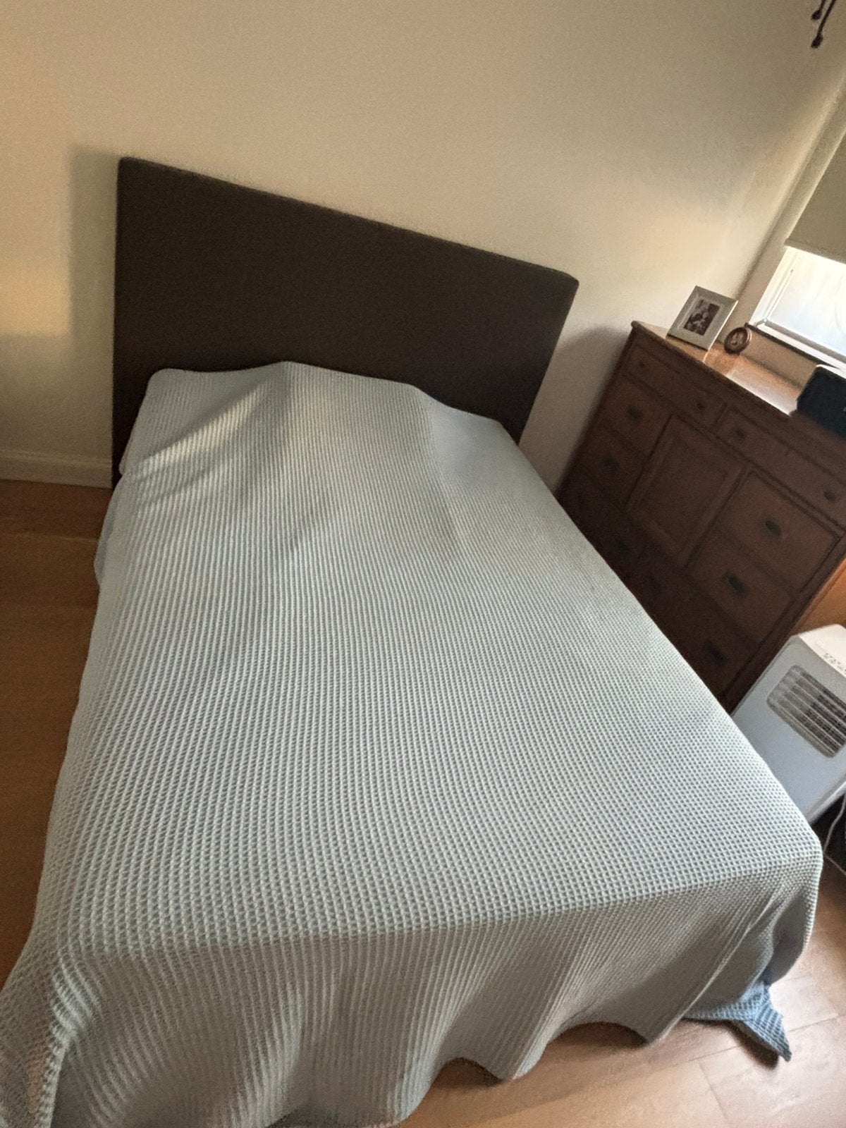 Boxspring twijfelaar, Ophalen, Zo goed als nieuw, Twijfelaar