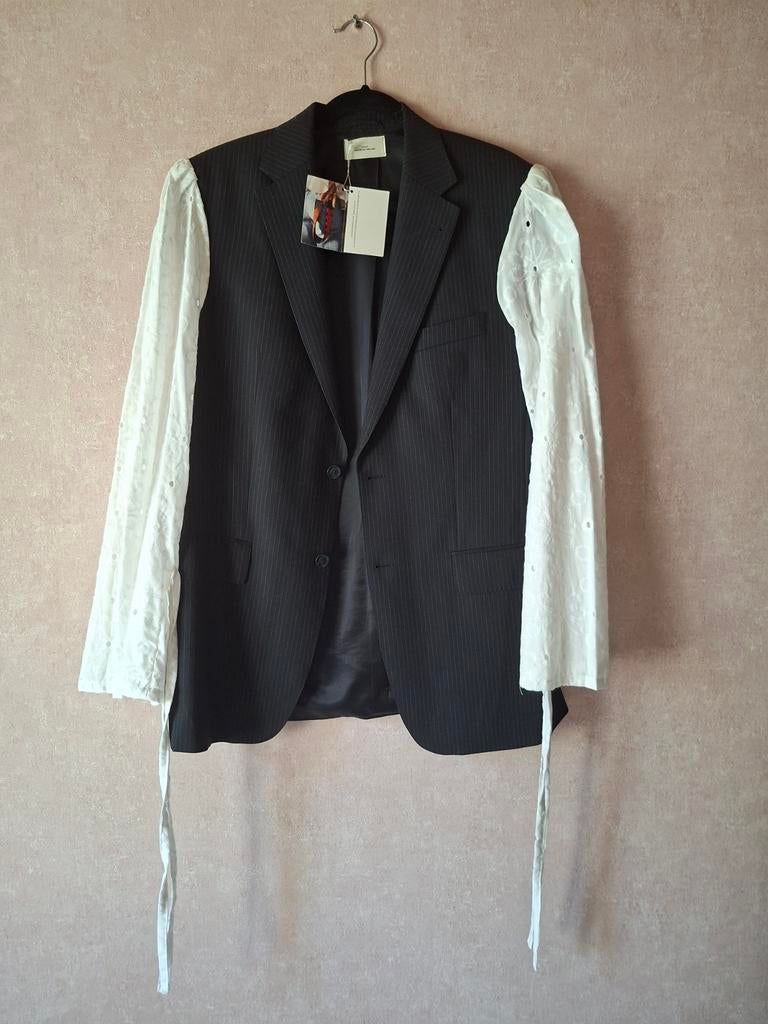 House of Useless Handmade Blazer - 100% Wol met Kant, Kleding | Dames, Overige Dameskleding, House of Useless, Ophalen, Nieuw