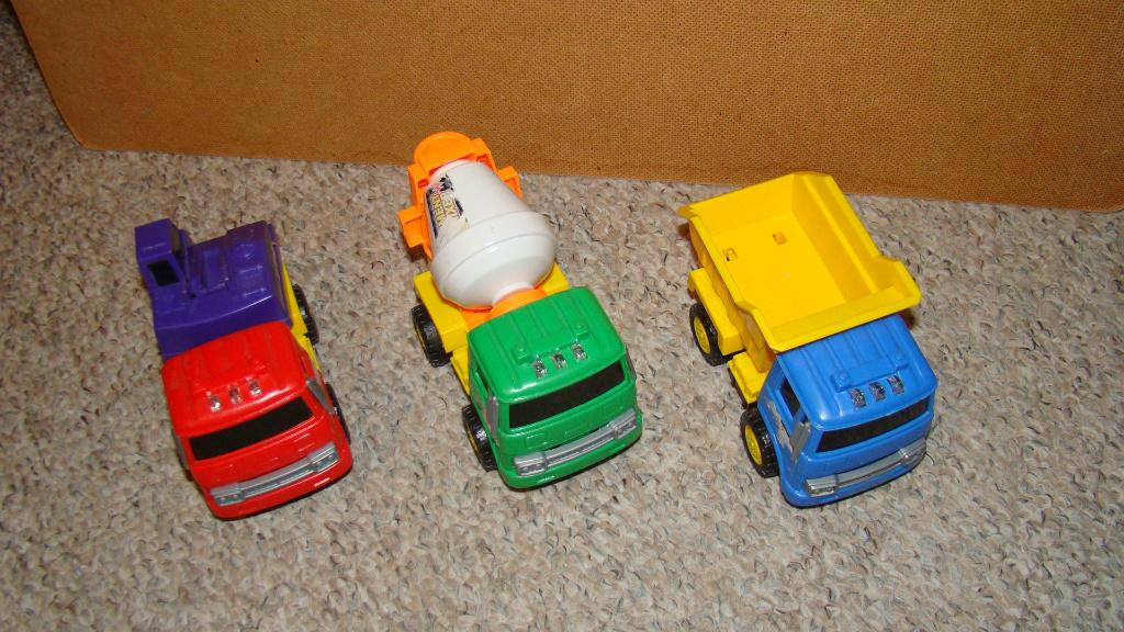 3x voiture, camion, véhicule de construction, Enlèvement ou Envoi