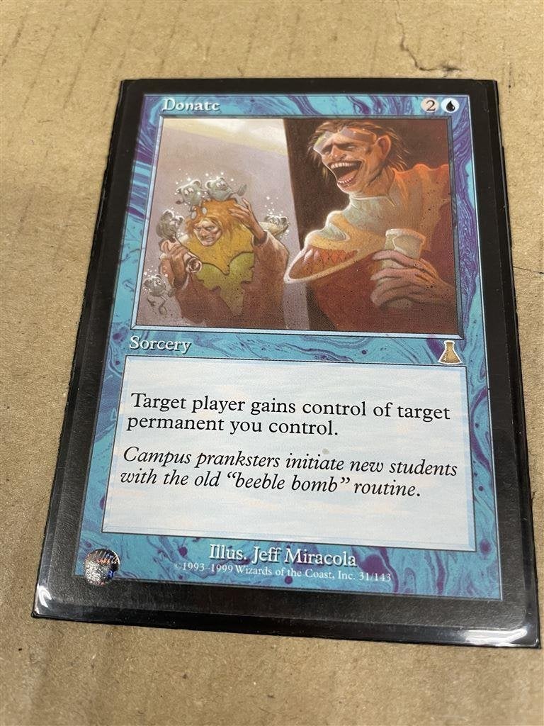 Magic the Gathering - Donate - Urza’s Desti - mtg, Hobby & Loisirs créatifs, Enlèvement ou Envoi, Comme neuf
